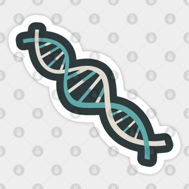 That DNA Though Sticker by Naturally Curvy